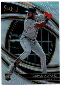 【YORDAN ALVAREZ(Houston Astros)】2020 PANINI Select Prizms Holo #154