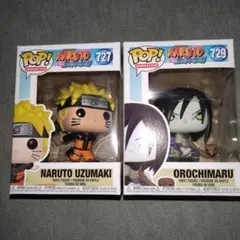 Funko　POP　NARUTO　うずまきナルト　大蛇丸　フィギュア　ジャンプ