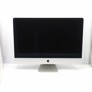 1円～Apple iMac Retina 5K 27インチ Late 2015 Core i5-6500 3.2GHz/8GB/HDD1TB+SSD24GB/OS無/動作未確認【同梱不可】