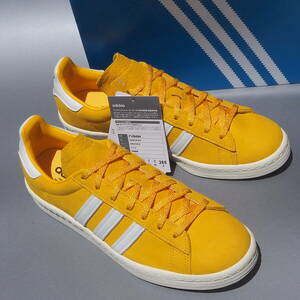 デッド!! 新品!! US 8 1/2・ 26,5cm 限定 20年製 adidas キャンパス 80s 黄 スエード素材 天然皮革