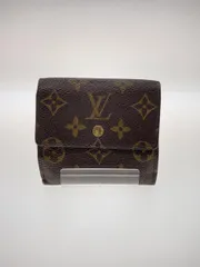 LOUIS VUITTON ポルト・フォイユ・エリーズ_モノグラム・キャンバス_BRW PVC ブラウン メンズ