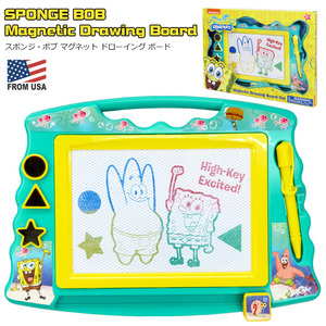 スポンジボブ マグネット ドローイング ボード セット SpongeBob お絵かきボード キャラ グッズ 子供 おもちゃ 遊び 部屋