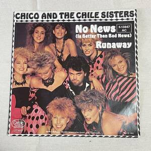 ファンカラティ－ナ！Chico And The Chile Sisters - No News (Is Better Than Bad News) 7インチ クボタタケシ