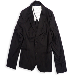 【中古】Aquascutum ブラック ジャケット[b43-35］