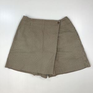 ● Pearly Gates パーリーゲイツ　キュロットパンツ　ショートパンツ　ガンクラブチェック　GOLF 日本製　サイズ2 24-164a