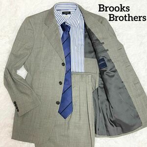 B11 Brooks Brothers　ブルックスブラザーズ　スーツセット　グレー　灰色　37SHT31W表記　M相当