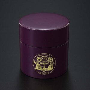 ◎513901 未使用品 MARIAGE FRERES マリアージュフレール 茶筒 茶葉入れ キャニスター 紅茶葉 お茶缶 茶缶 お茶入