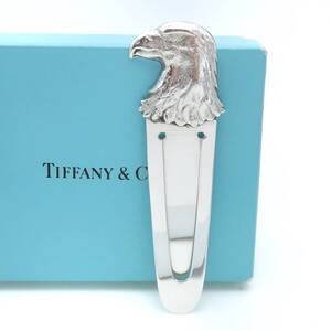 【送料無料】 極希少 美品 Tiffany&Co. ヴィンテージ ティファニー イーグル シルバー ブックマーカー STERLING メイカーズ 栞 鷲 HA658