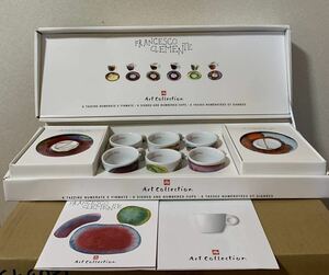 激レア 2010 ローゼンタール イリーコレクション illy Collection フランシスコ クレメンテ カップ&ソーサー エスプレッソ 6客 送料無料