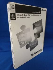 Microsoft Office Excel97 ＆ Word98 ＆ outlook98 with Bookshelf Basic
