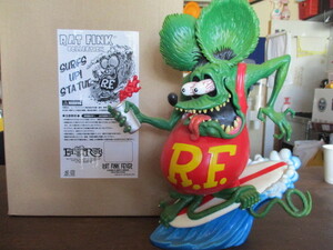 廃盤限定品　ラットフィンク　フィギュア　サーフアップ　スタチュー　ムーンアイズ　MOON RAT FINK