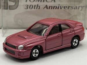 即決有★トミカ ギフト 30周年 メモリアルコレクション スバル インプレッサ WRX ピンク★セット バラし ミニカー