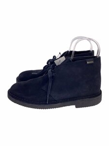 Clarks◆DESERT BOOTS GORE-TEX/チャッカブーツ/24.5cm/BLK/61163312