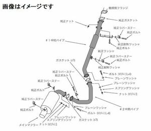 自動車関連業者直送限定 HKS ハイパワー409 マフラー ミツビシ ランサーエボリューション VI GF-CP9A 4G63 TURBO (31006-AM004)