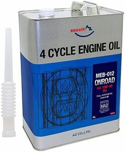 4L_10W-40 バイク用 4サイクル 4L 10W-40MA2規格100%化学合成油2輪用 MEB-012EG044ONRO