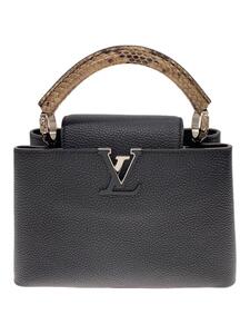 LOUIS VUITTON◆カプシーヌBB_パルナセア_BLK/レザー/BLK