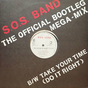 良盤 Take Your Time収録 ★The Official Bootleg Mega-Mix - S.O.S. Band★ TBU 653143 6