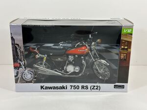 中古品 1/12 Kawasaki 750RS Z2 カワサキ ファイヤーボール 火の玉 アオシマ 