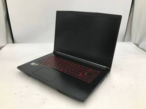 MSI/ノート/第10世代Core i7/メモリ8GB/8GB/WEBカメラ無/OS無/NVIDIA Corporation TU117M 4GB-241113001323579