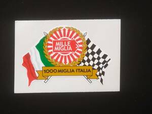 1000 MIGLIA（ミッレミリア）ステッカー ニューデザイン小