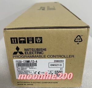 ★Ｔ番号領収書★ 新品 三菱シーケンサー FX3U-128MR/ES-A 【６ヶ月保証】