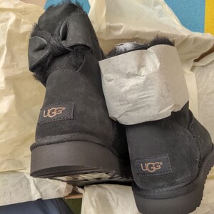 新品 UGG アグ ブーツ シープスキン 25cm