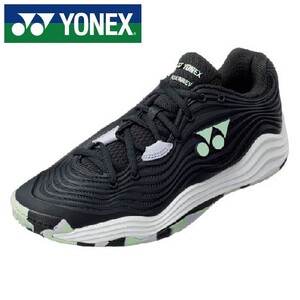 【SHTF5MGC(007) 26.0】YONEX(ヨネックス) テニスシューズ パワークッション フュージョンレブ5メンGC ブラック 新品未使用 