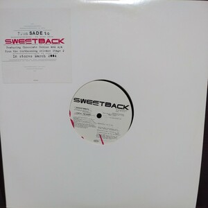 12inch US PROMO盤/SWEETBACK STAGE