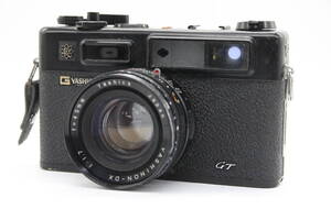 【訳あり品】 ヤシカ Yashica Electro 35 GT Yashinon-DX 45mm F1.7 レンジファインダー カメラ v3765