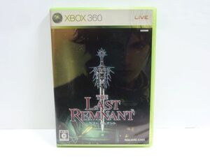 ■ XBOX360ソフト ラストレムナント 取扱説明書あり/スクエアエニックス/THE LAST REMNANT/送料210円 ■