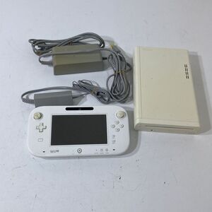 動作確認/初期化済み WiiU 本体32GB ホワイト ゲームパッド アダプター WUP-101 WUP-010 ホワイト【送料無料】AAL1002大5686/1107