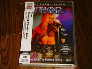 未開封新品 THOR「LIVE FROM THE CAMDEN PALACE / 筋肉ライブ1984」国内盤ＤＶＤ