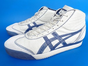 13838■ASICS ONITSUKATIGER MEXICO 66 SD M PF Birch PEACOAT 1183B530-100 アシックス オニツカタイガー 27.5 厚底