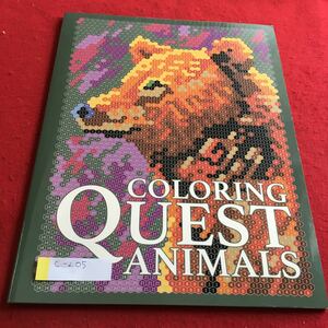 c-205 COLORING QUEST ANIMALS※4