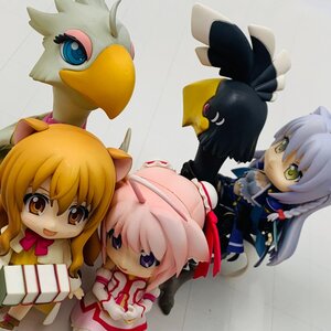 難あり中古品 グッドスマイルカンパニー ねんどろいど DOGDAYS ミルヒオーレ レオンミシェリ リコッタ 3種セット