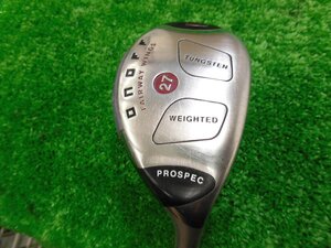 中古品 オノフ ONOFF FAIRWAY WINGS UT 27度 N.S.PRO HYBRID 100 フレックス X シャフト