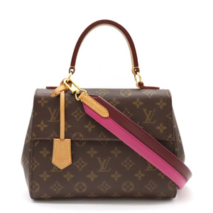 LOUIS VUITTON ルイ ヴィトン モノグラム クリュニーBB ハンドバッグ 2WAY ショルダーバッグ ローズ ピンク