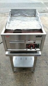 マルゼン 電気グリドル MEG-046 中古作業台付き 200V W450×D600×H400【KSF399】