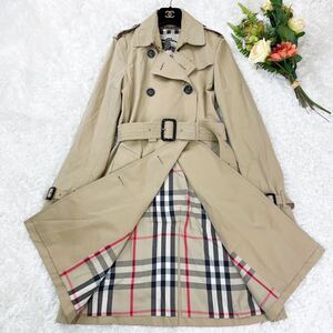 未使用級 BURBERRY The Long Kensington Heritage トレンチコート バーバリー ケンジントン ヘリテージ ロング