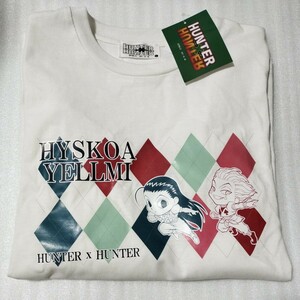 新品 L ヒソカ イルミ Tシャツ HUNTER×HUNTER メンズ Lサイズ 幻影旅団 白 ホワイト ハンターハンター