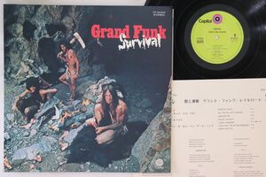 LP Grand Funk Railroad Survival CP80255 CAPITOL /00260