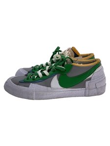 NIKE◆BLAZER LOW/SACAI_ブレーザー ロー サカイ/28.5cm/GRN/レザー//