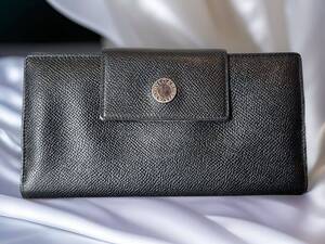 美品 ◆BVLGARI◆ レザー長財布 大容量 ブルガリ