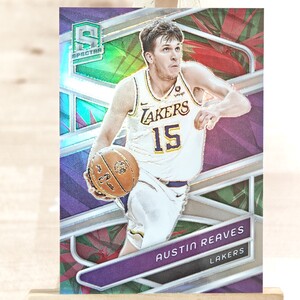 オースティン・リーブス 2023-24 Panini Spectra Menagerie Austin Reaves SP ロサンゼルス・レイカーズ