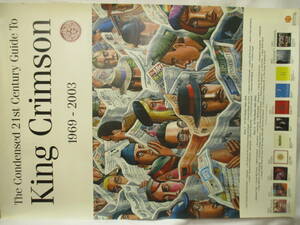 ポスター　キング・クリムゾン　KING CRIMSON/The Condensed 21st Century Guide to King Crimson1969-2003
