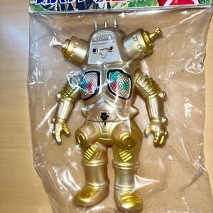 ブルマァク リトル キングジョー ゴールド 金 肌色成型 ソフビ ウルトラセブン フィギュア sofvi bullmark ultraman ultra seven