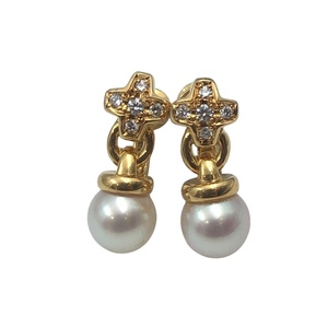 ミキモト MIKIMOTO イヤリング K18 ジュエリー 中古