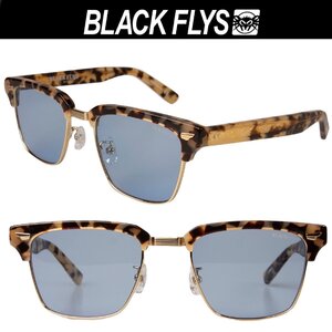 ライトブルーレンズ ブラックフライ FLY THEODORE BLACK HAVANA-BRONZE/L.BLUE サングラス BlackFlys ベッコウ柄