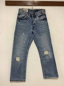 Q-1226 Abercrombie&Fitch アバクロ 836514 デニムパンツ W28 ダメージ加工 ユーズド加工 ジーンズ ジーパン 