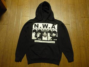 N.W.A　ヒップホップ　スウェット　パーカー　ICE CUBE　アイスキューブ　サイズS